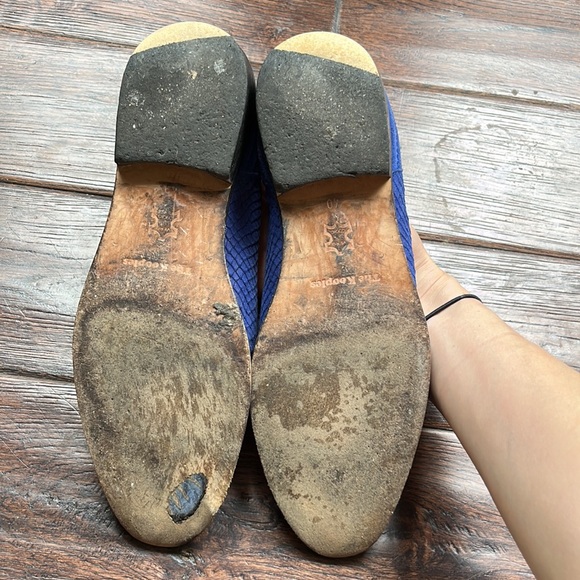 The Kooples blue suede women’s shoes size 40 - Picture 3 of 5